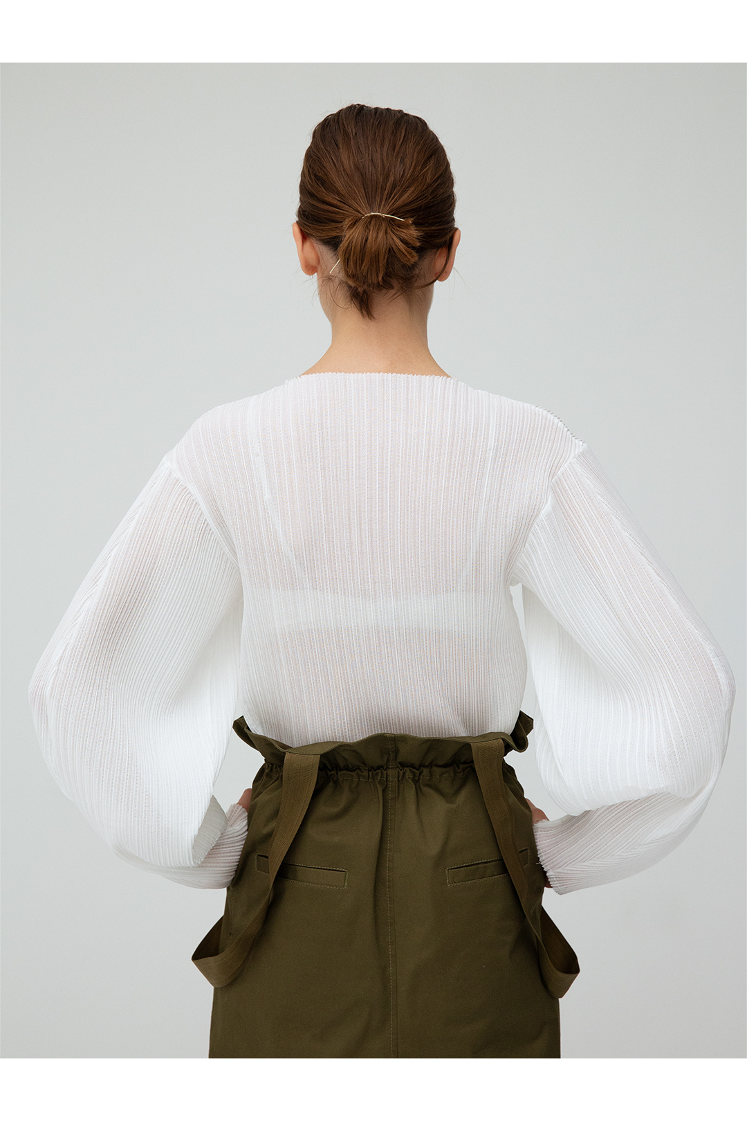 Boa Hand Knitted Shorts / Brown | leinwande