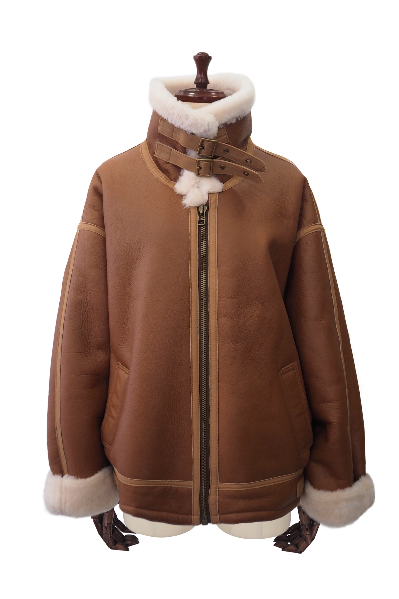Short Mouton B3 詳細画像 Brown 1