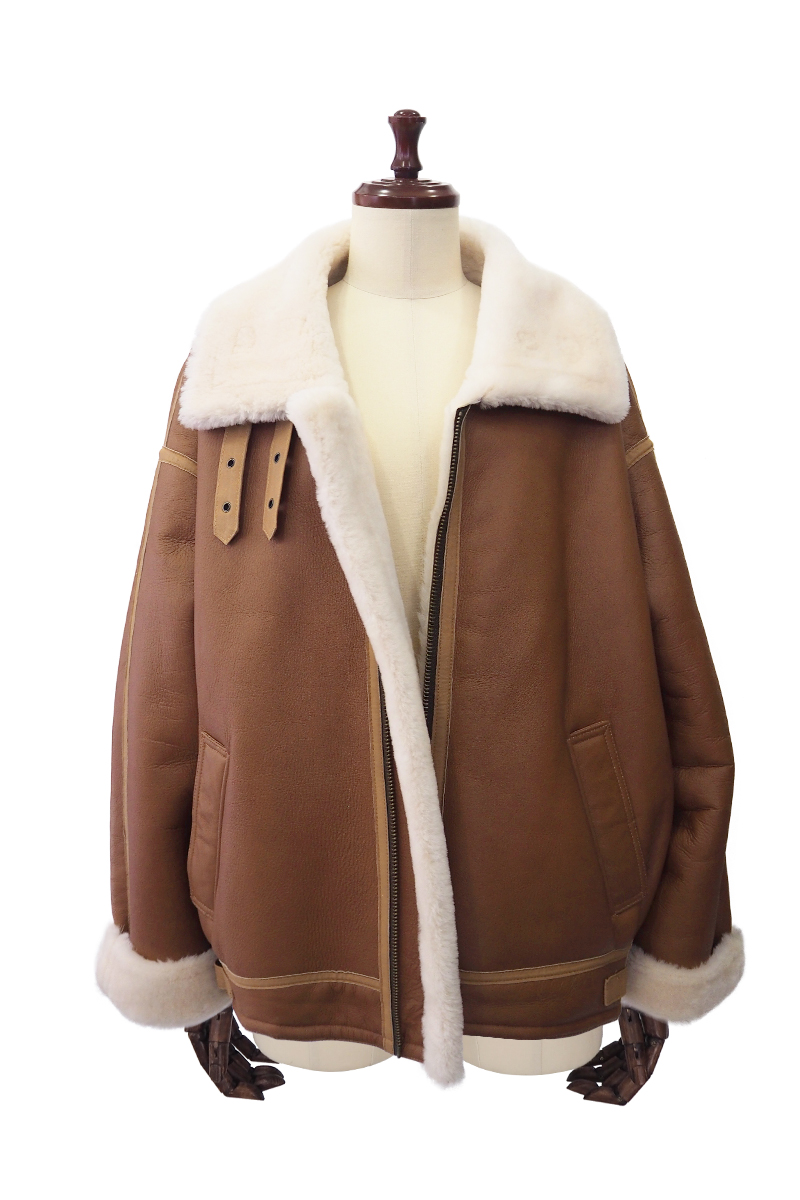 Short Mouton B3 詳細画像 Brown 2