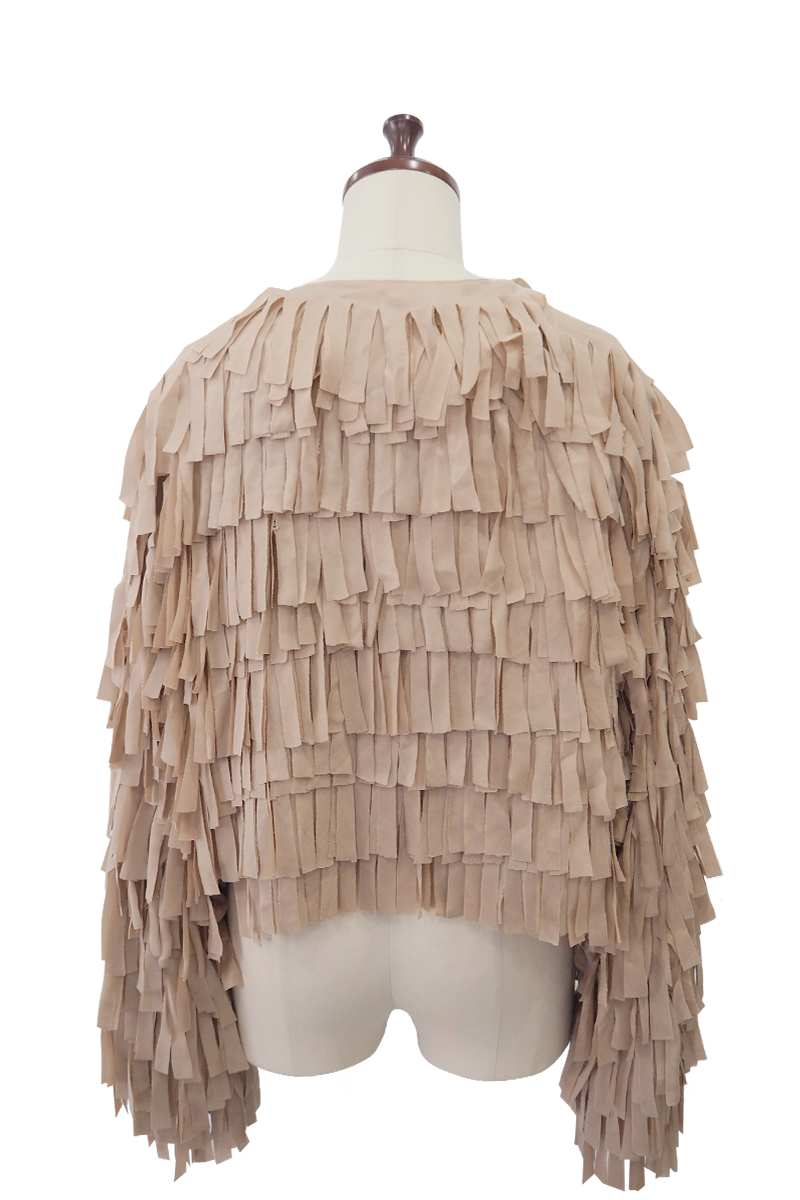 Fringe Jacket 詳細画像 Beige 2