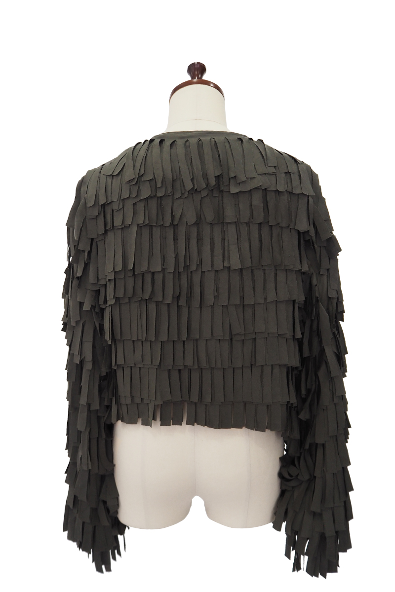 Fringe Jacket 詳細画像 Khaki 2