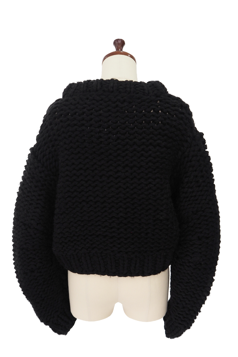 Purl Hand-Knit 詳細画像 Black 2