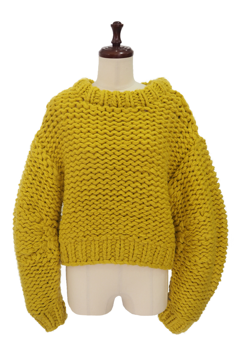 Purl Hand-Knit 詳細画像 Yellow 1