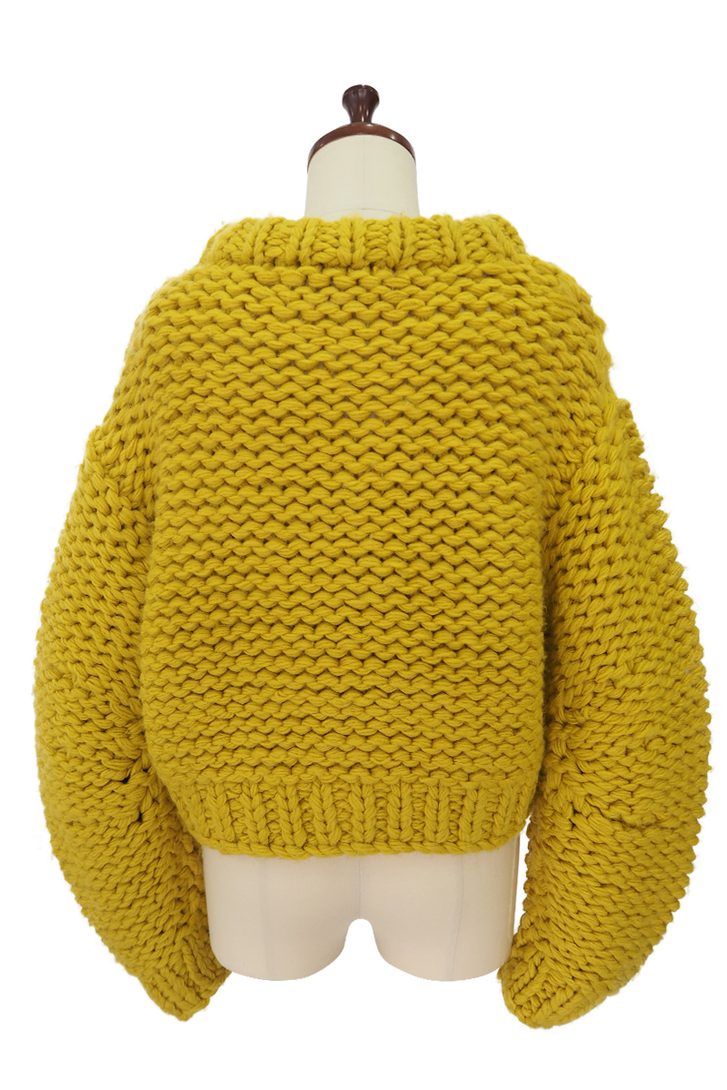 Purl Hand-Knit 詳細画像 Yellow 2