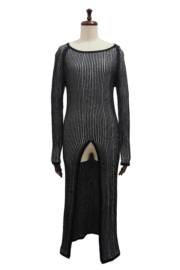 Stripe Knit Dress