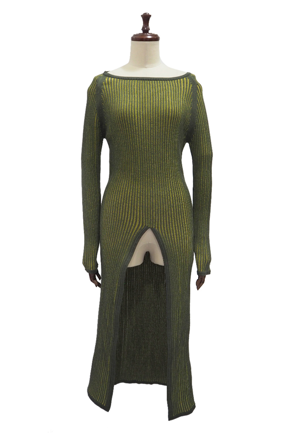 Stripe Knit Dress