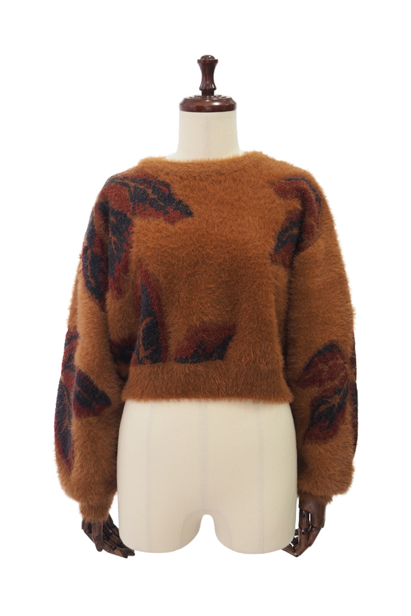 Flower Pullover Knit