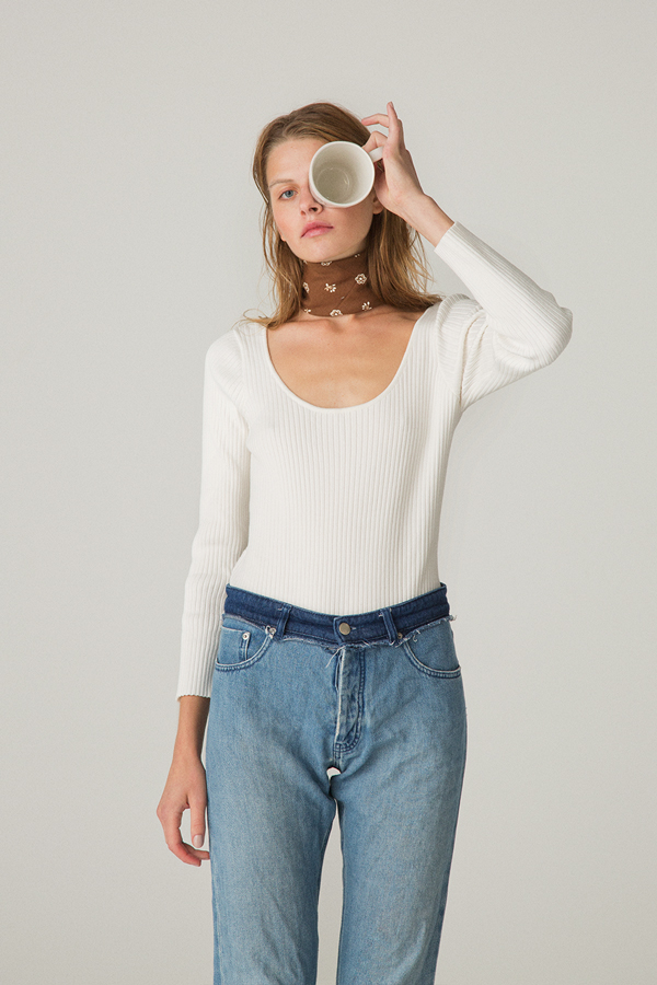 Stretch Knit Bodysuits