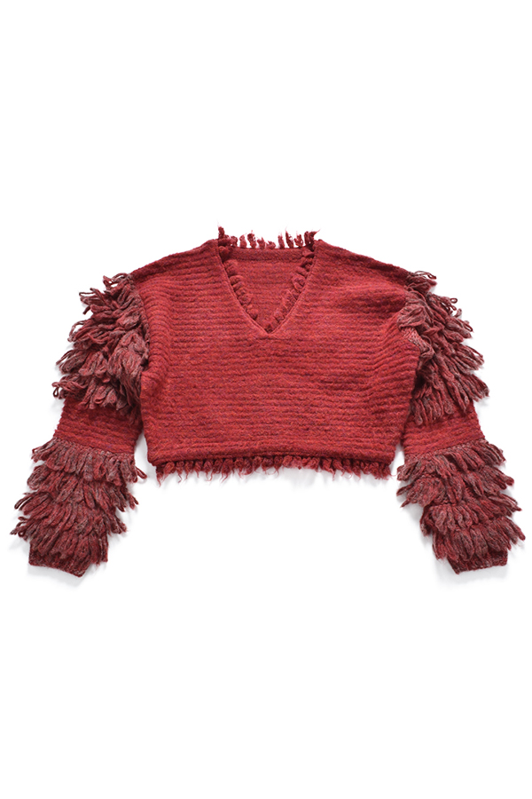 Fringe Knit Top