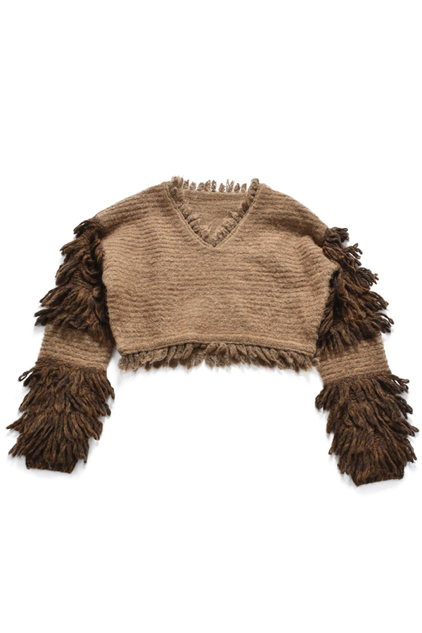 Fringe Knit Top