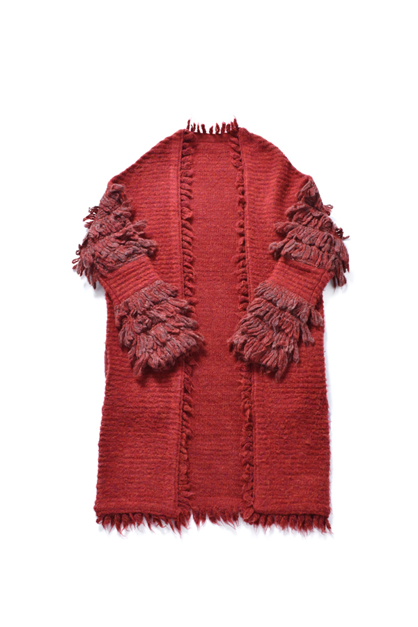 Fringe Knit Gown