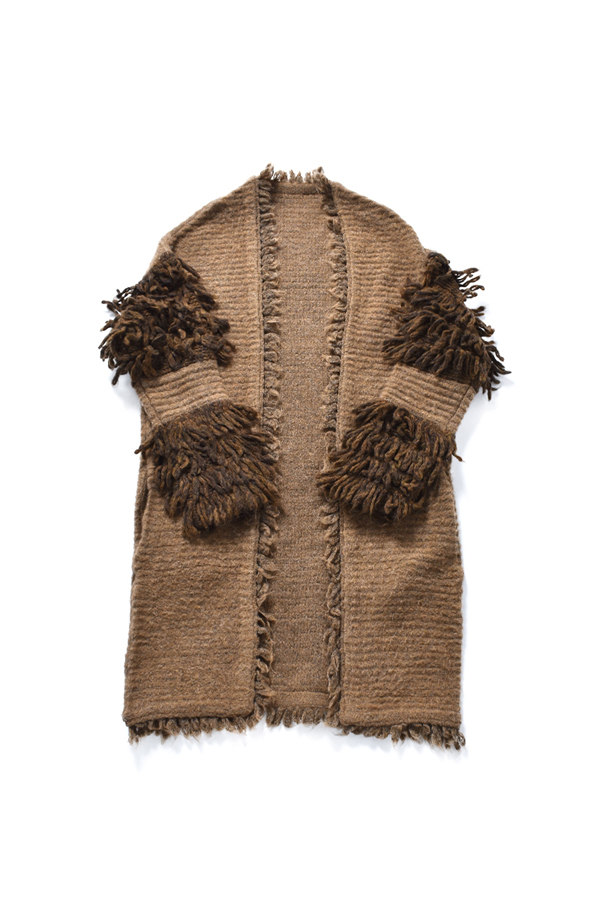 Fringe Knit Gown