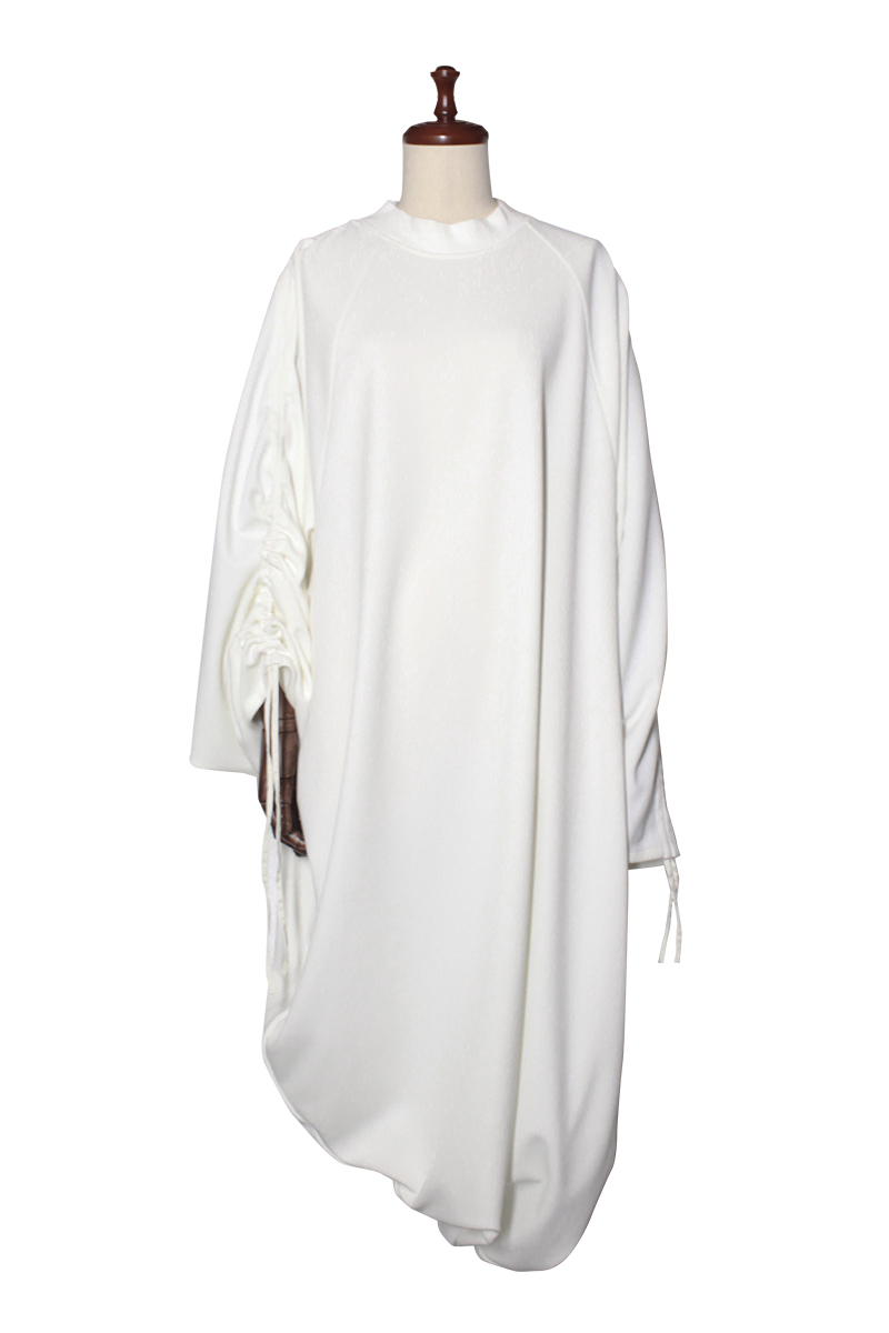 Round Raglan Tops 詳細画像 White 1