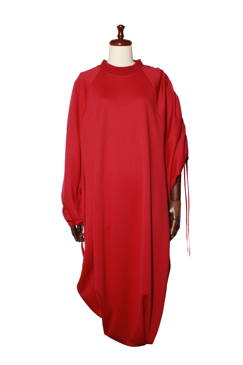 Round Raglan Tops 詳細画像 Red 1