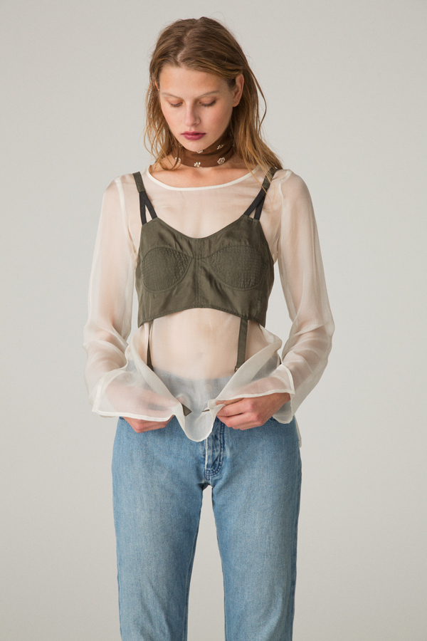Nylon Bra Top