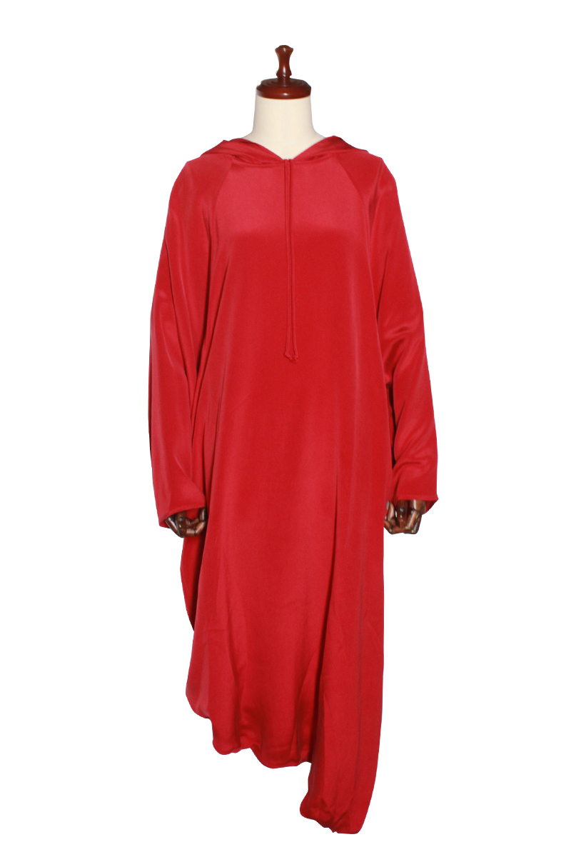 Silk Hoodie 詳細画像 Red 1