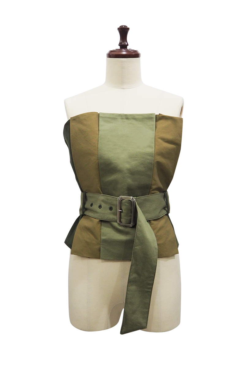 Reborn Belted Top 詳細画像 Khaki 1
