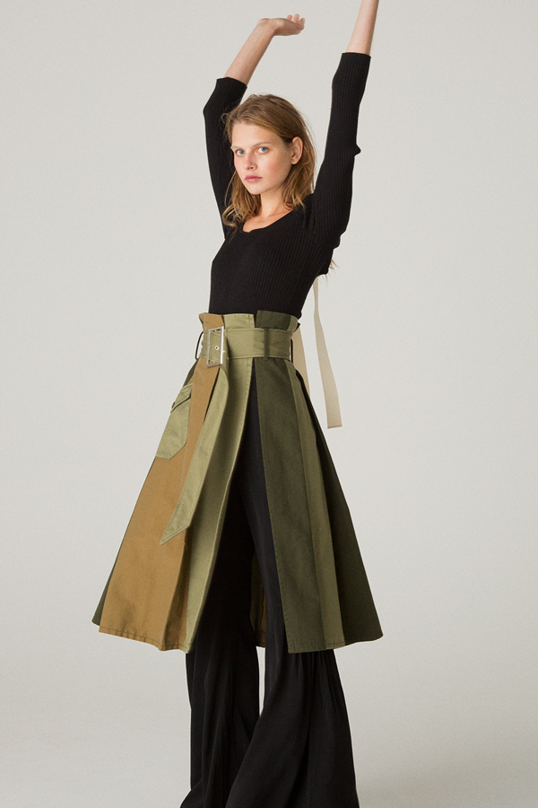 Reborn Army Skirt