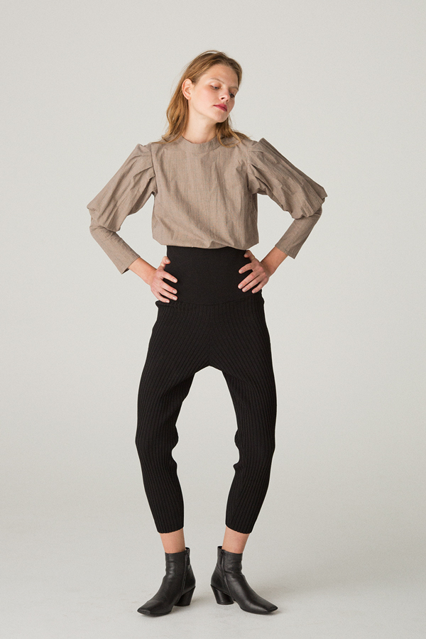 High Rise Strap Pants