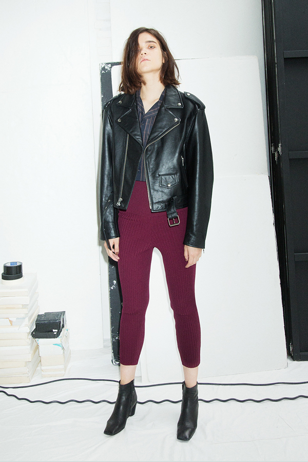 High Rise Strap Pants