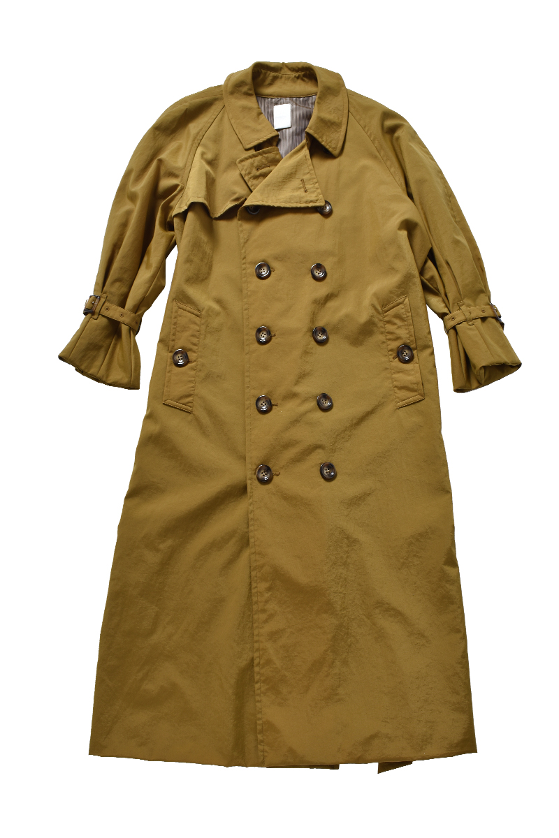 Nylon Trench Coat 詳細画像 Yellow 1