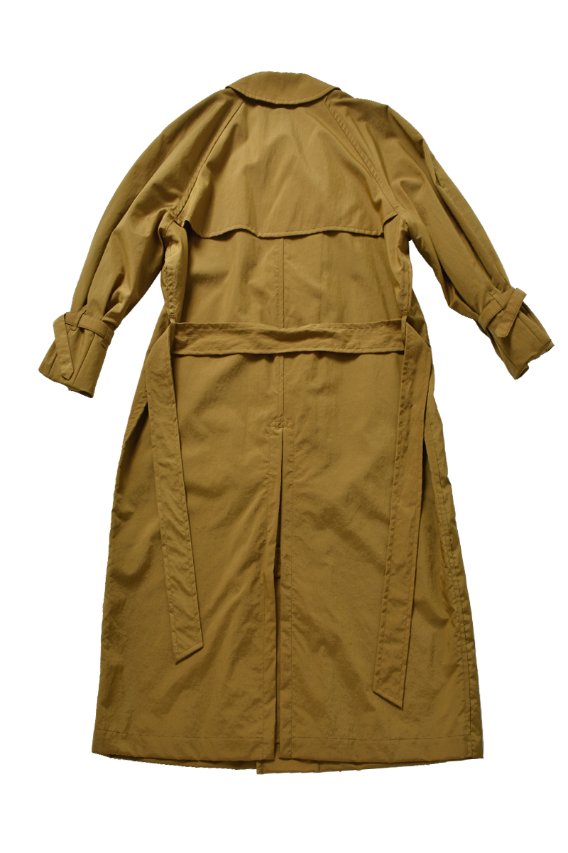 Nylon Trench Coat 詳細画像 Yellow 2