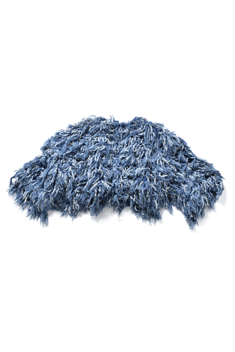 Denim Fringe Jacket 詳細画像 Blue 2