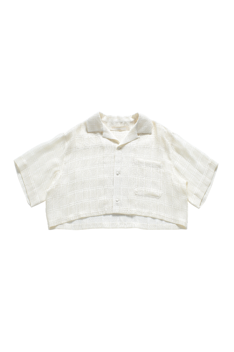 Sheer Check Shirt