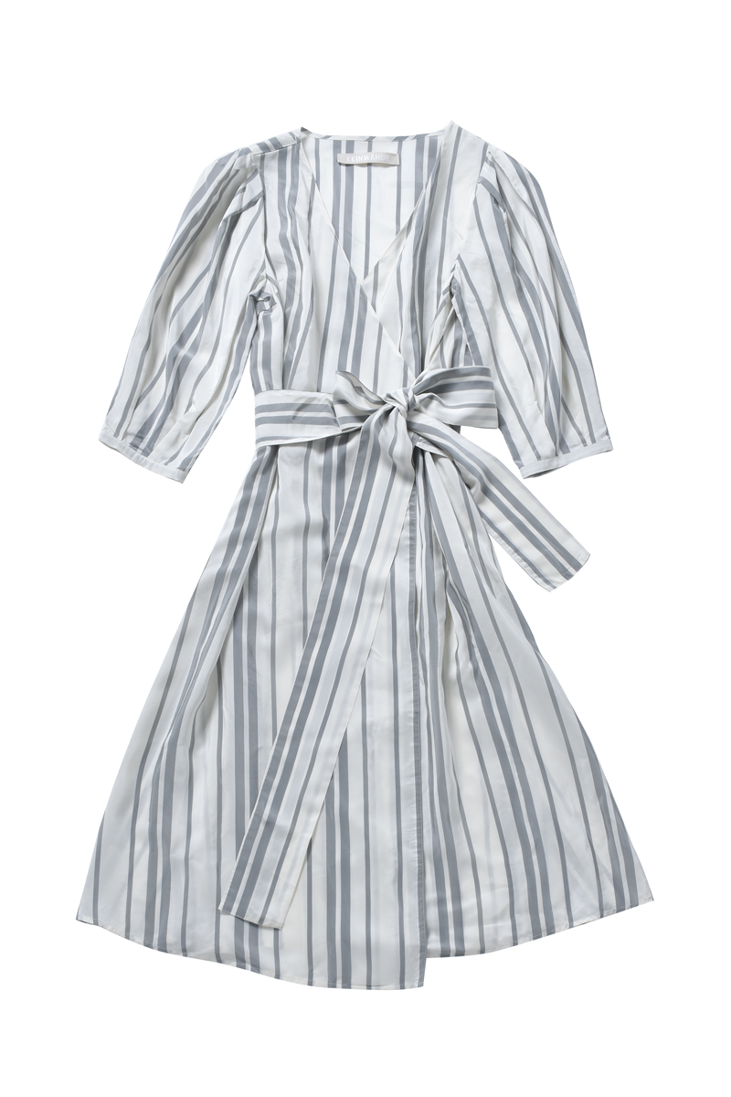 Stripe Dress 詳細画像 White 1