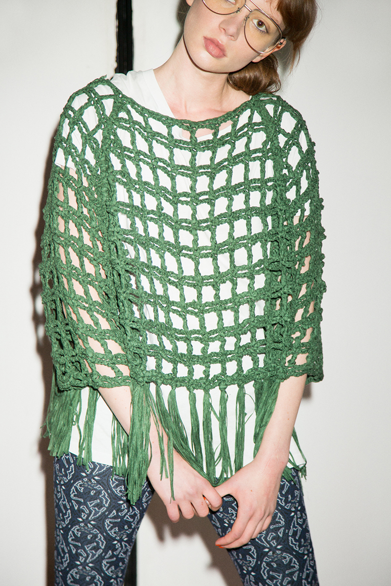Tape Yarn Tops 詳細画像 Green 1