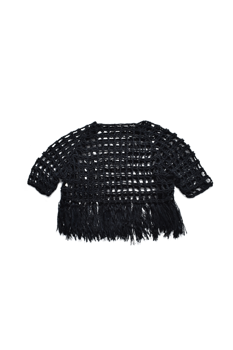 Tape Yarn Tops 詳細画像 Black 2