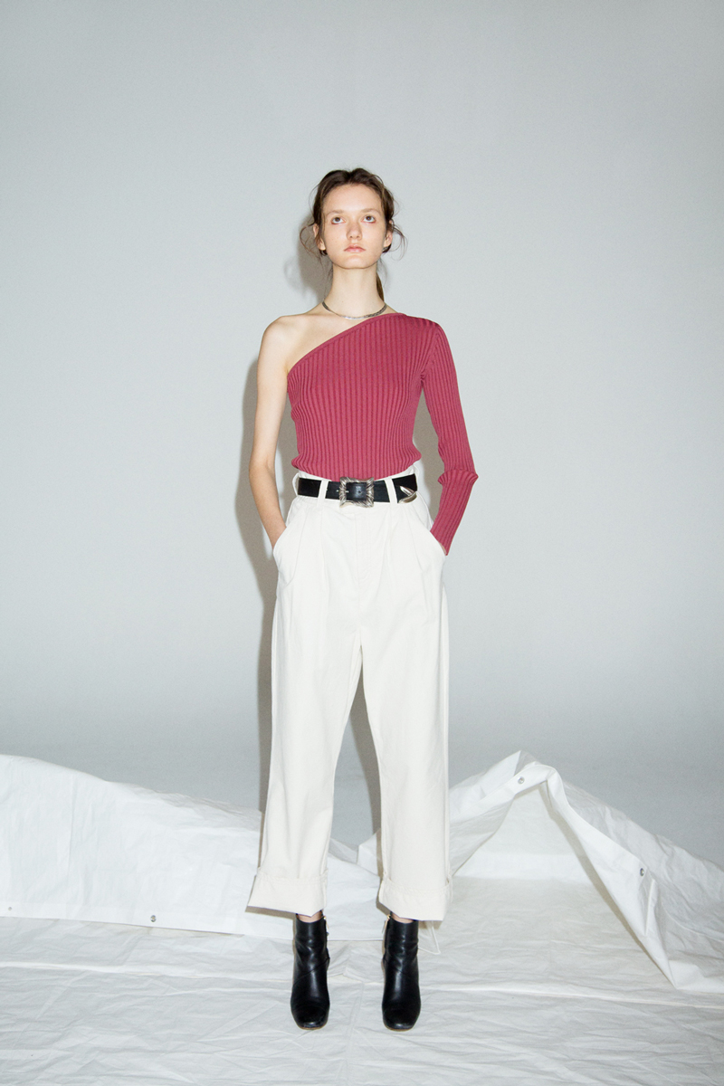 One Shoulder  Body Suit 詳細画像 Bordeaux 2