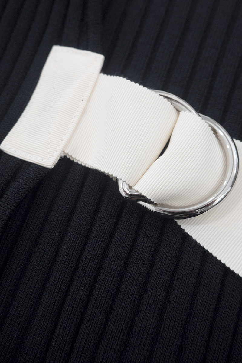 Stretch Knit Bodysuits 詳細画像 Black 3