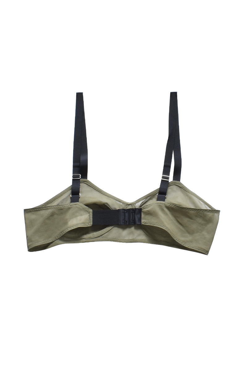Organdy Bra 詳細画像 Khaki 2