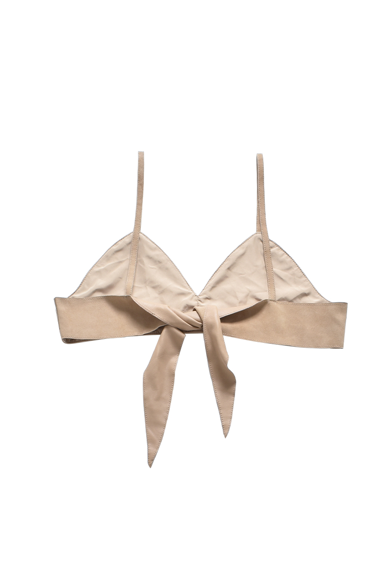 Leather Bra Top 詳細画像 Beige 2