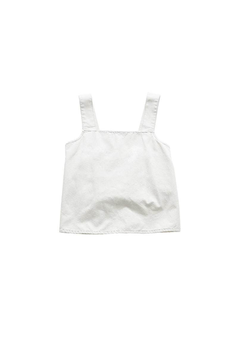 Apron Tops 詳細画像 White 1