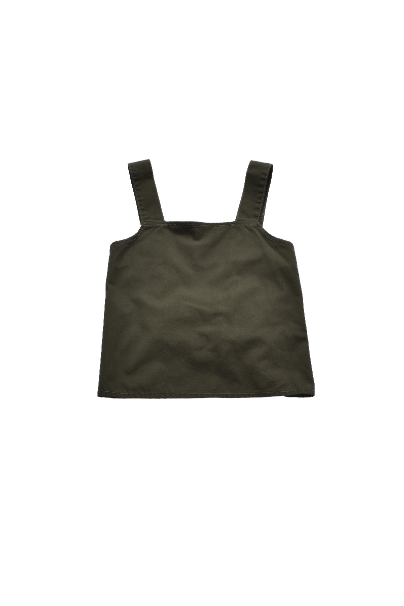 Apron Tops 詳細画像 Khaki 1