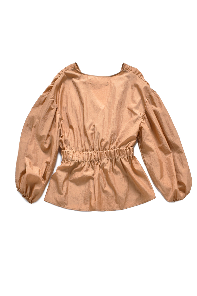 Nylon Blouse 詳細画像 Orange 2