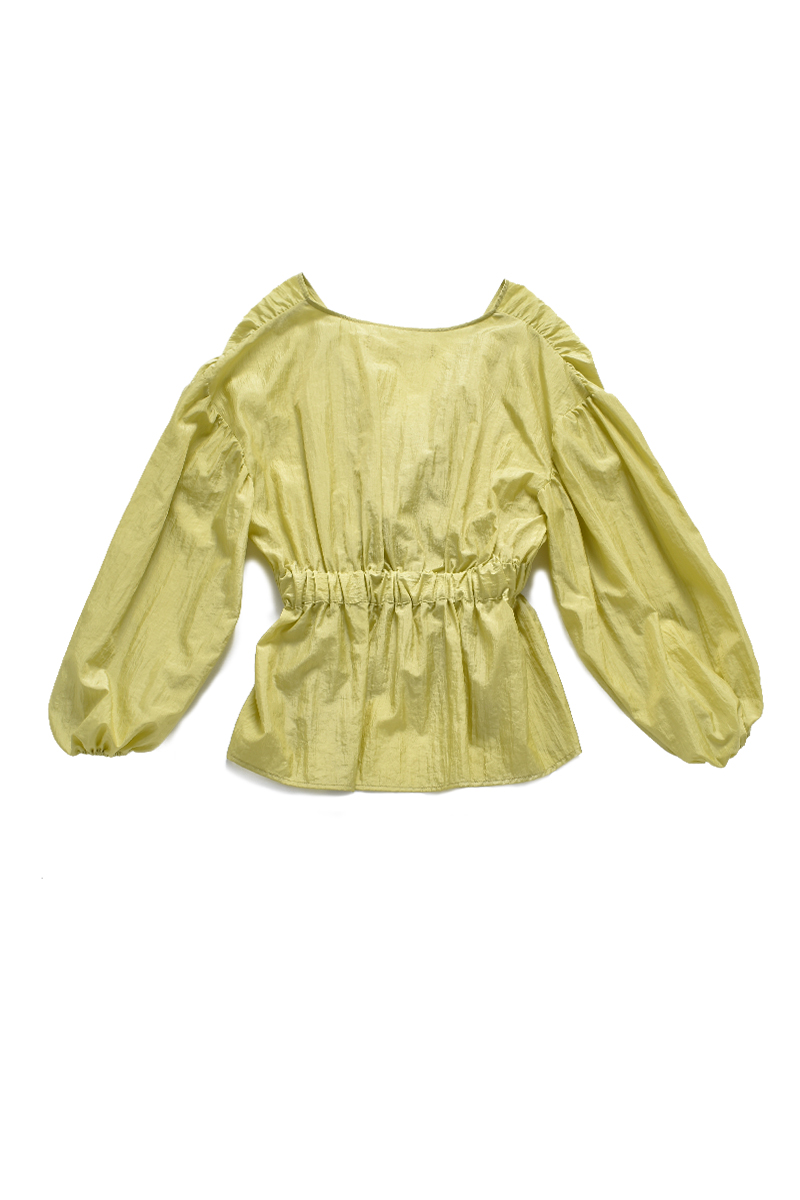 Nylon Blouse 詳細画像 Yellow 2