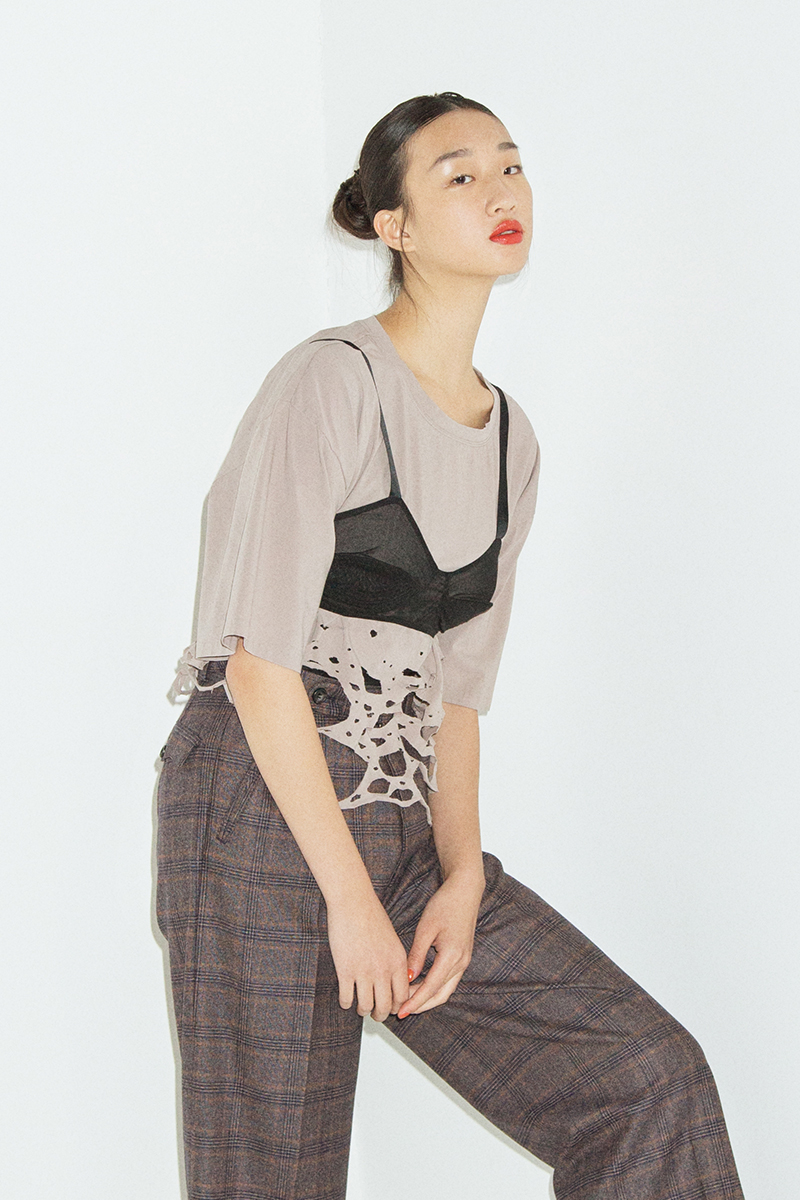 Damaged Tee 詳細画像 Pink 1