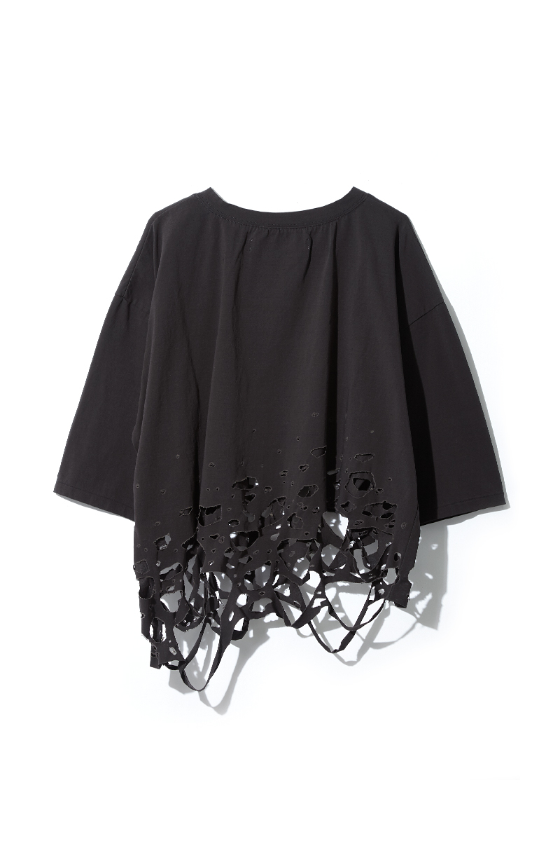 Damaged Tee 詳細画像 Black 2