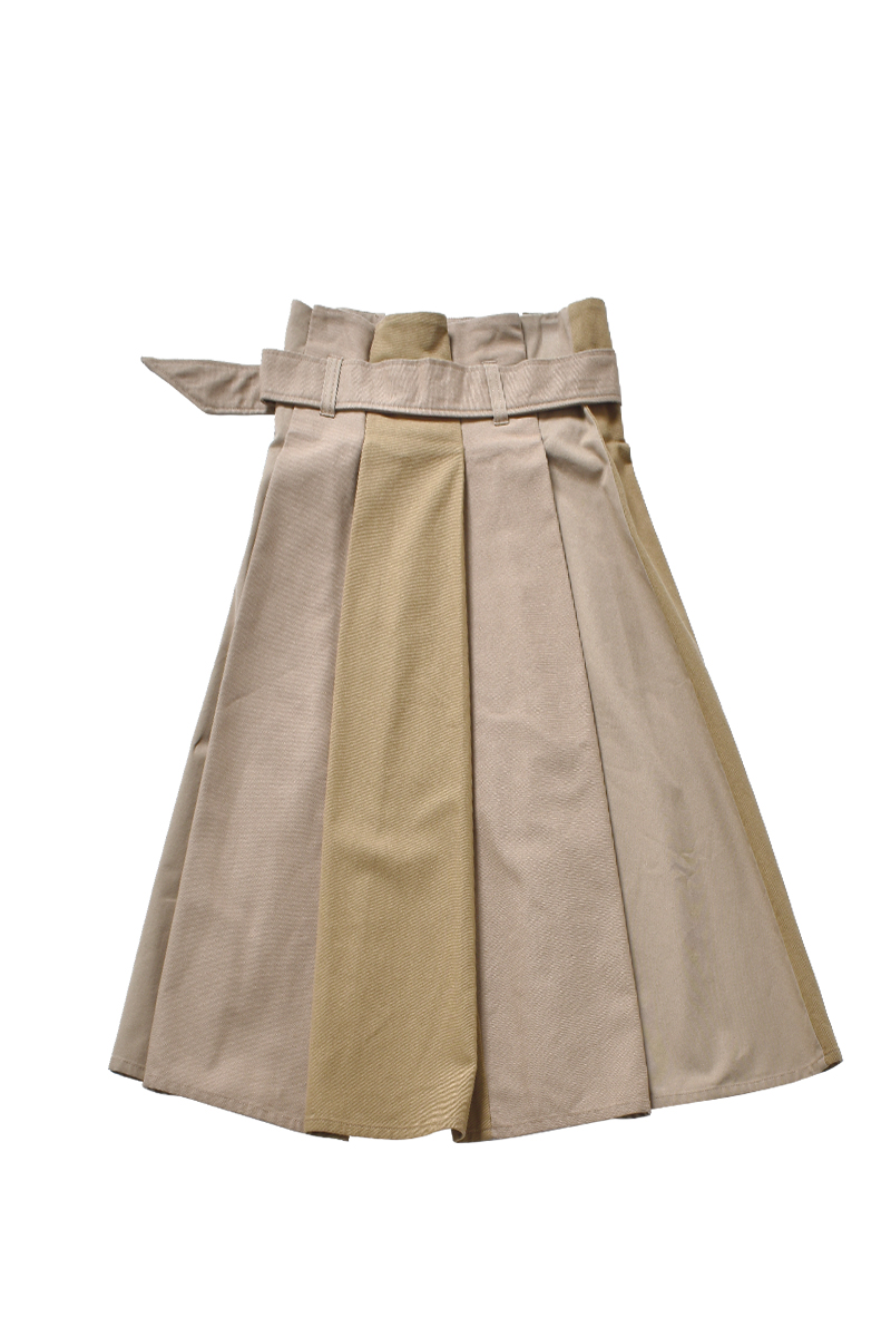 Patch Work Skirt 詳細画像 Beige 2