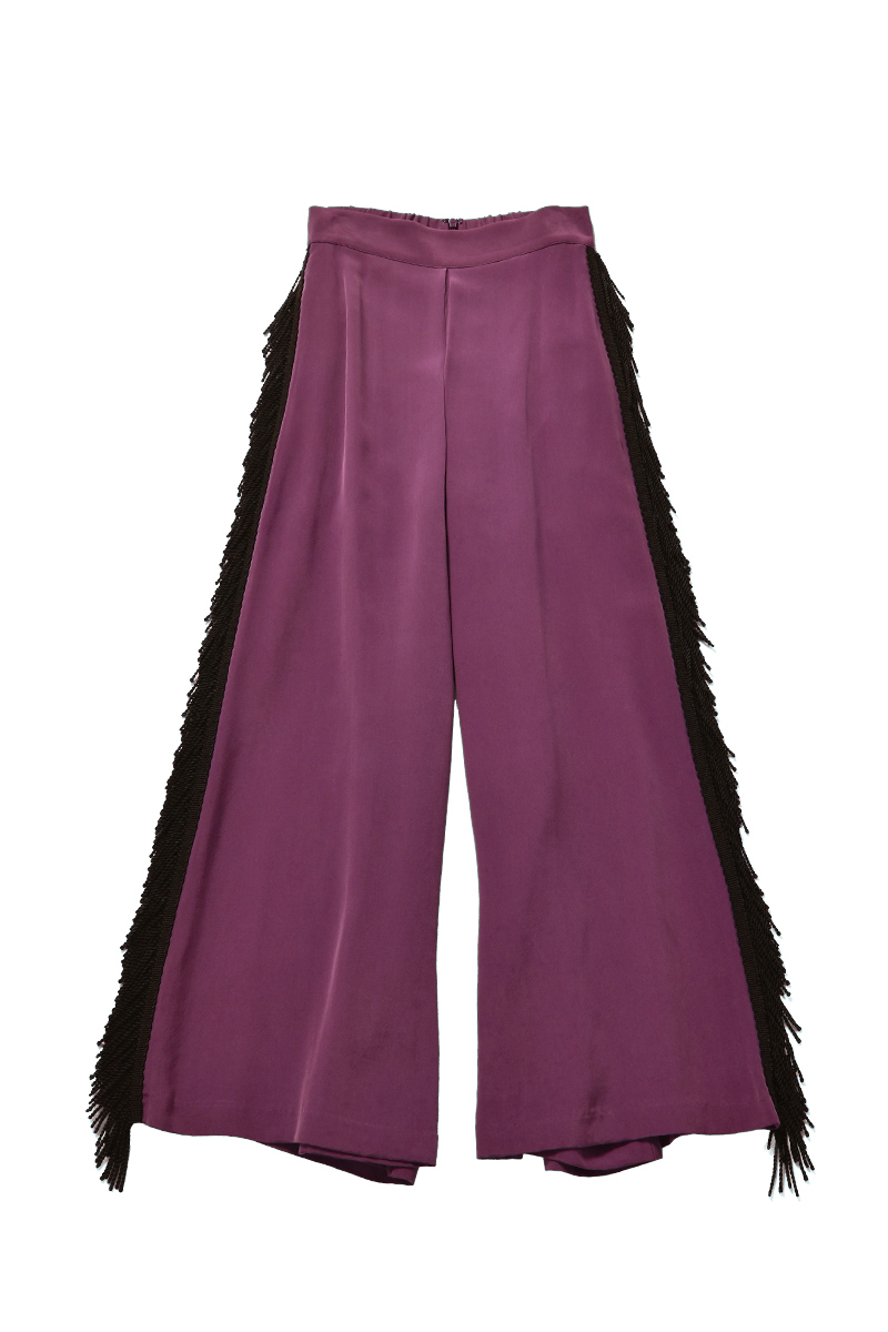 Line Fringe Trouser