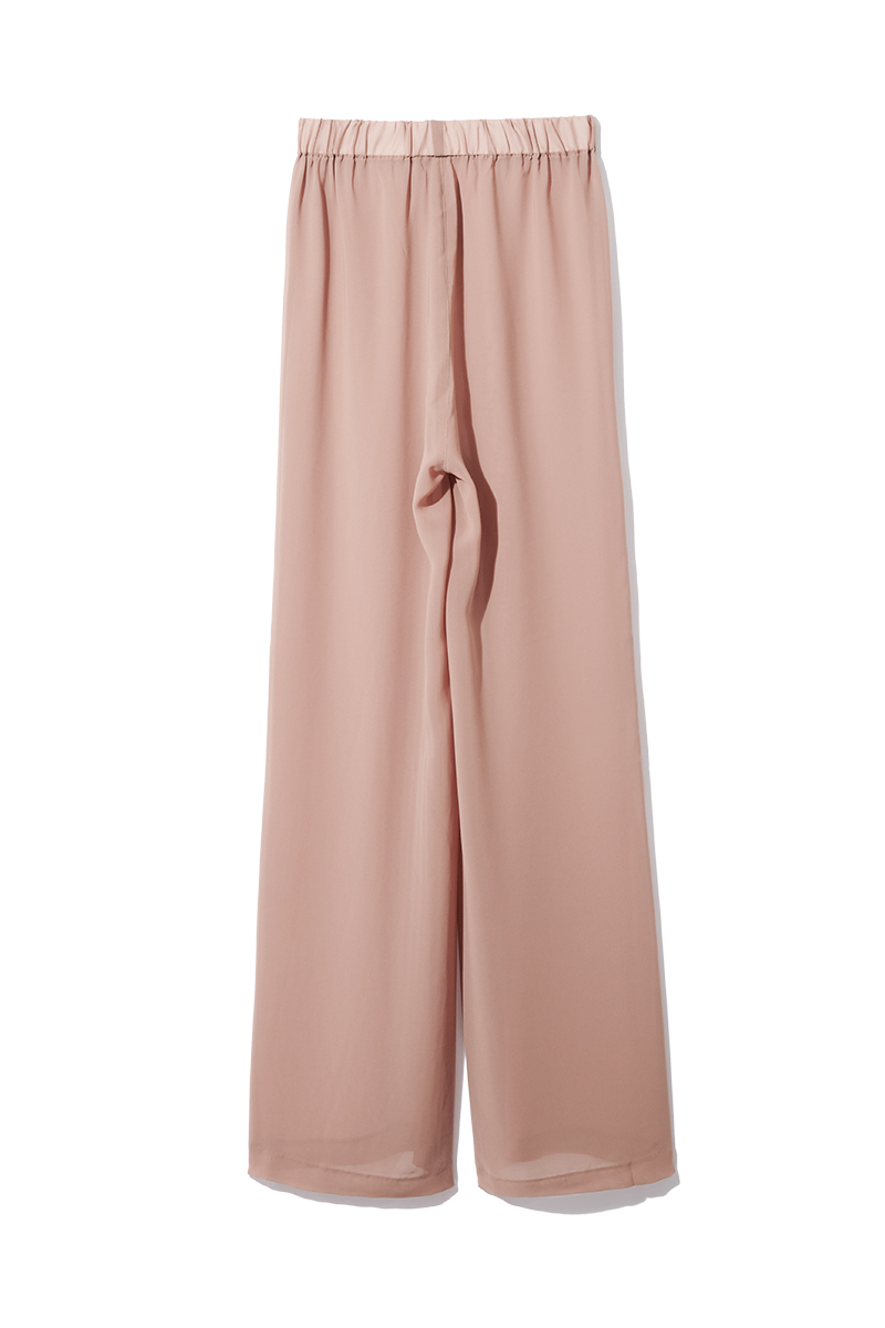 Sheer Straight Trouser 詳細画像 Beige 2
