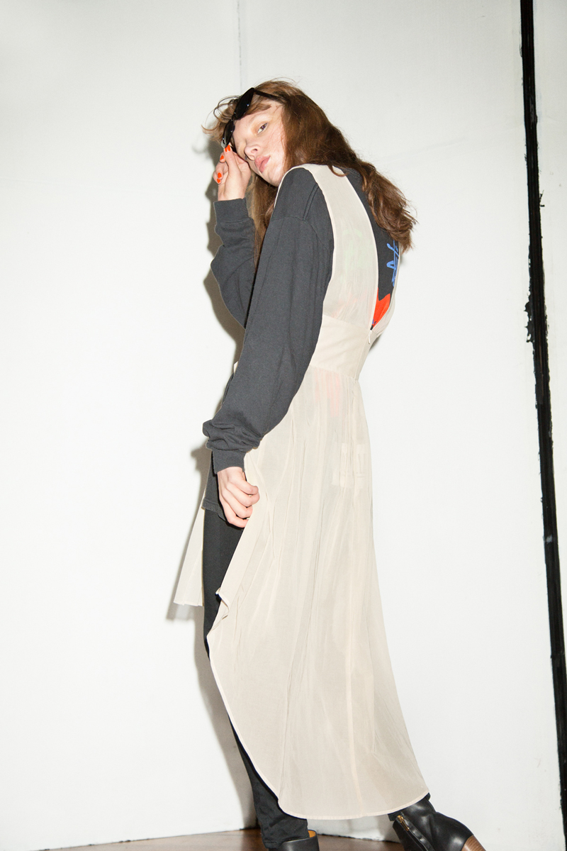 Organdy Dress 詳細画像 White 2