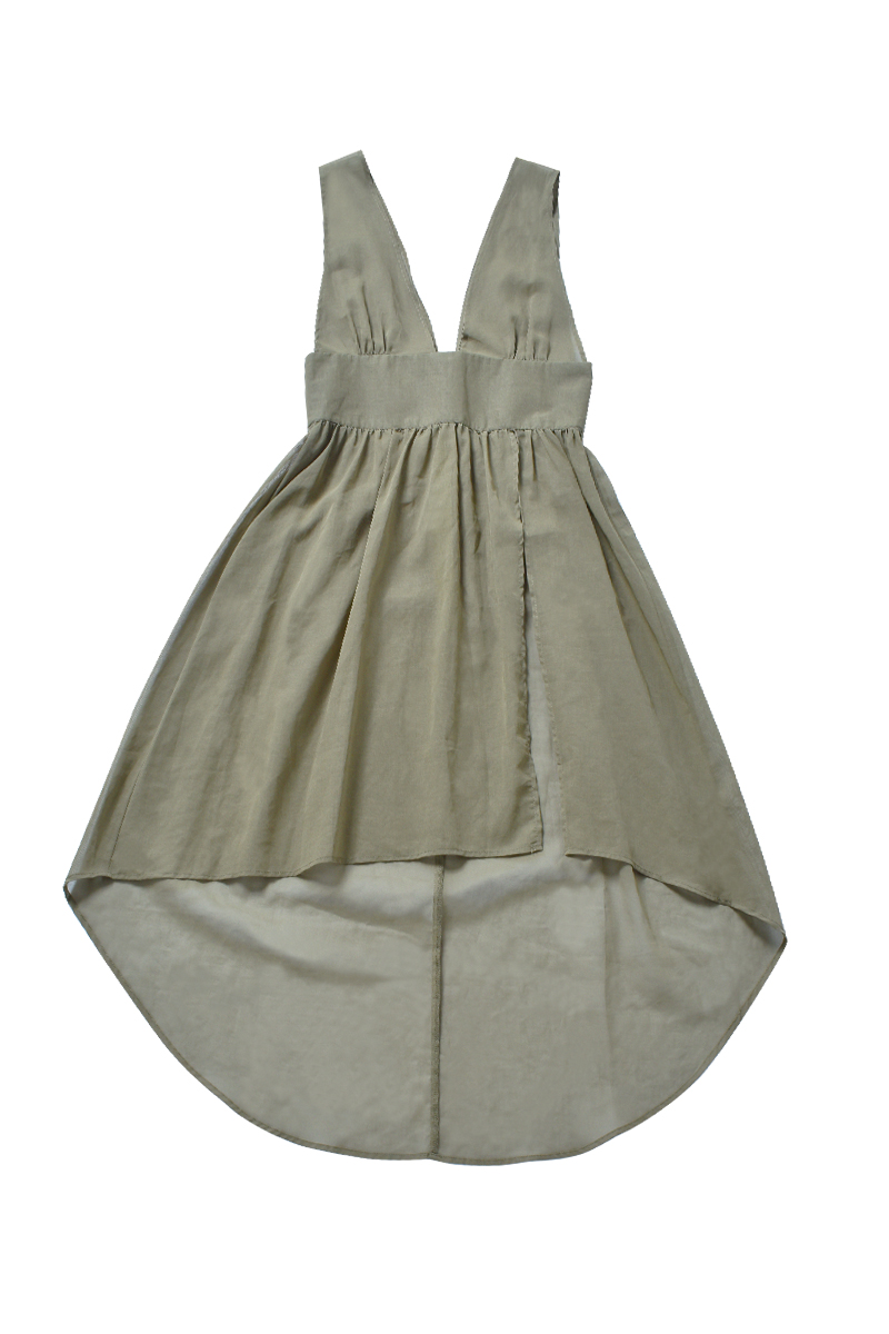 Organdy Dress 詳細画像 Khaki 1