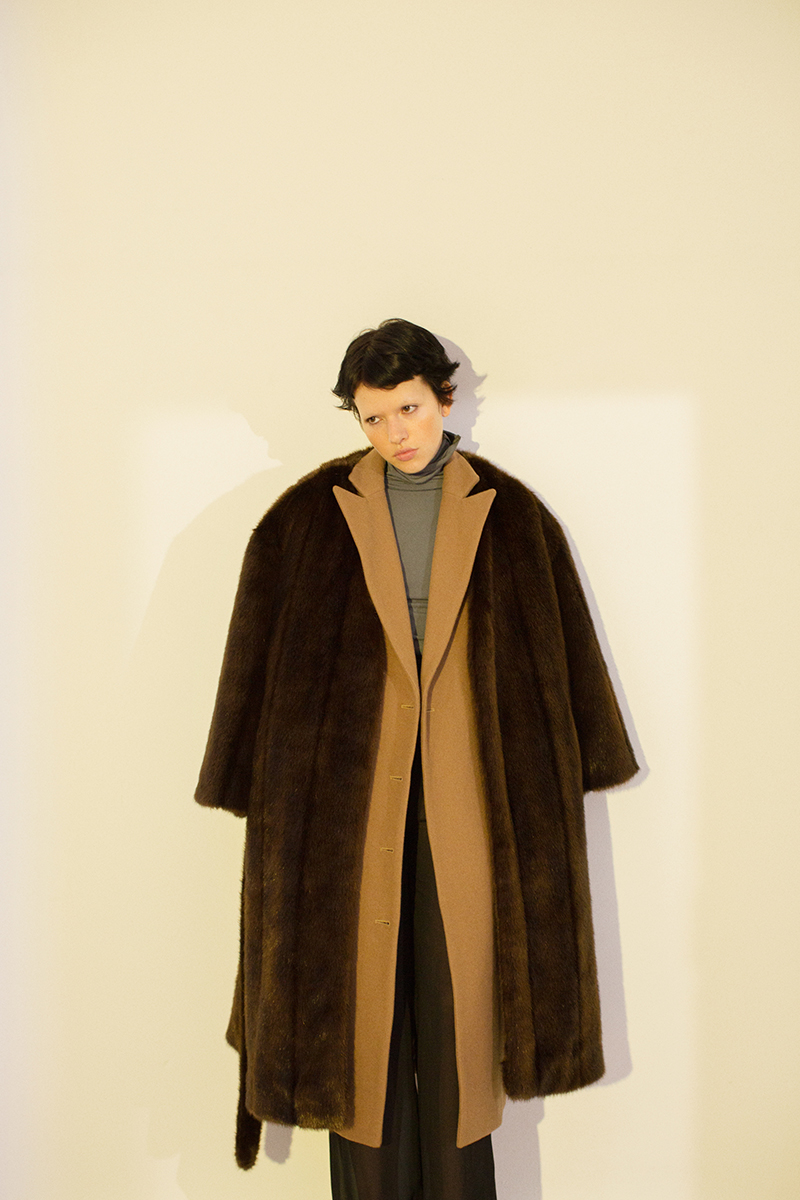 Double  Breasted Long Coat 詳細画像 Beige 3