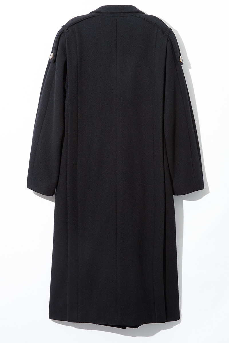 Double  Breasted Long Coat 詳細画像 Black 2