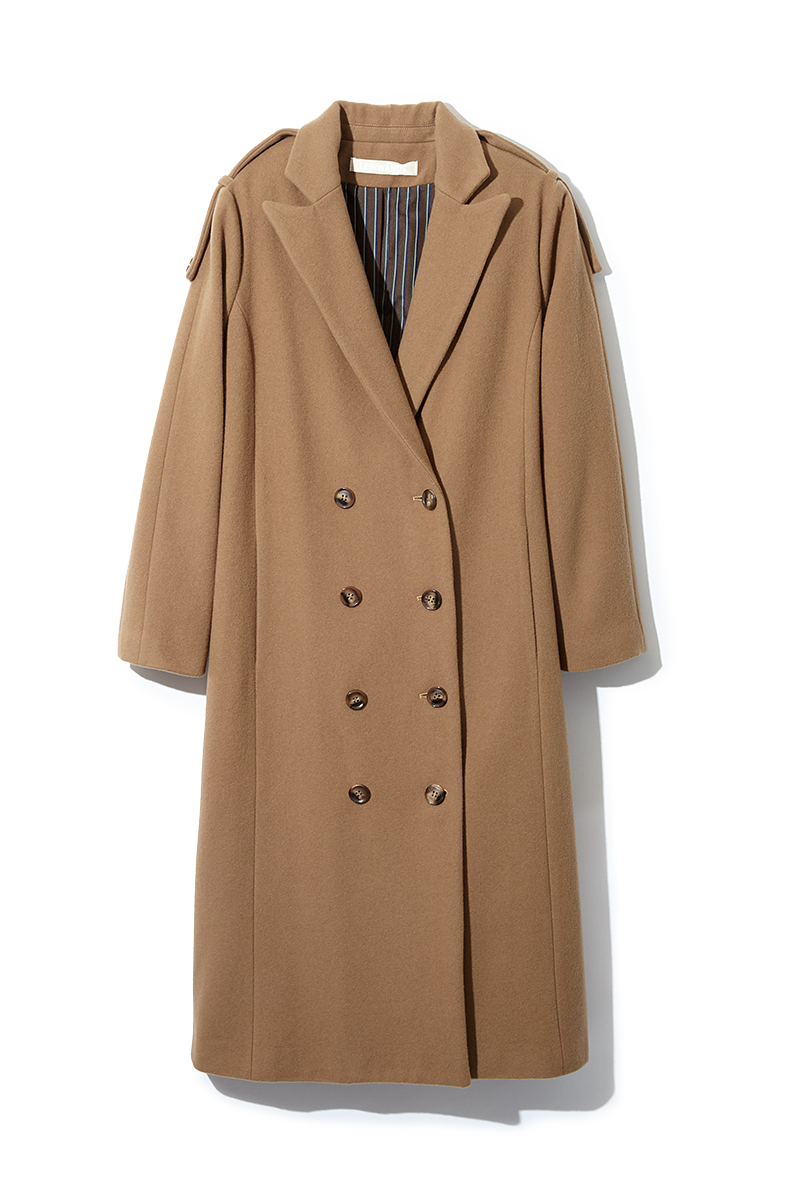 Double  Breasted Long Coat 詳細画像 Beige 1