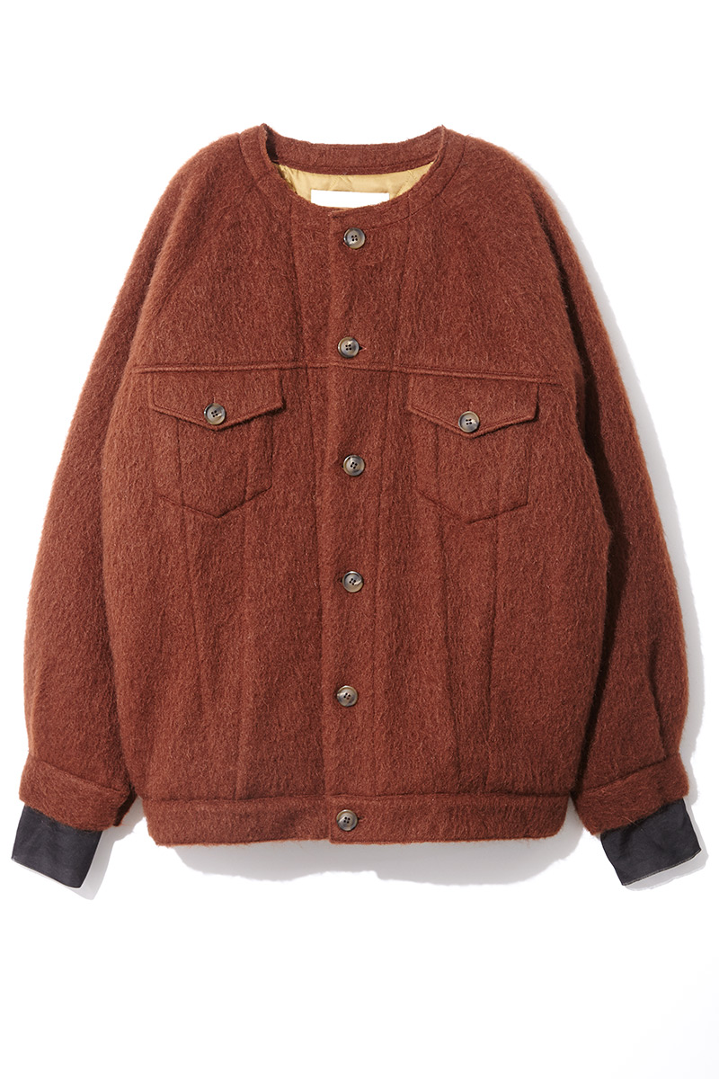 Fluffy Wool Jacket